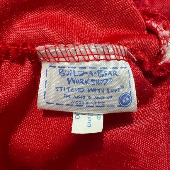 Build A Bear BAB Outfit Red Velvet Christmas Dress Apron & Candy Cane Mrs. Claus - Picture 2 of 7